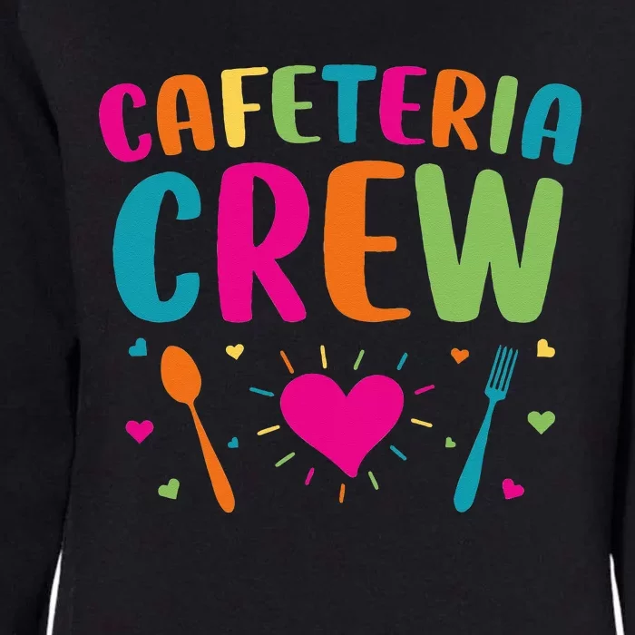 Cafeteria Crew Lunch Lady Back to School Novelty Womens California Wash Sweatshirt