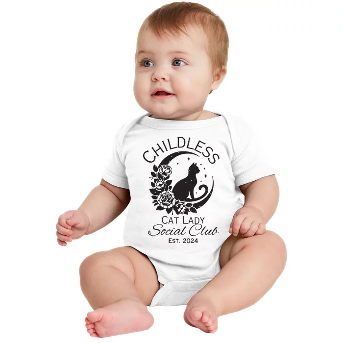 Childless Cat Lady Baby Bodysuit