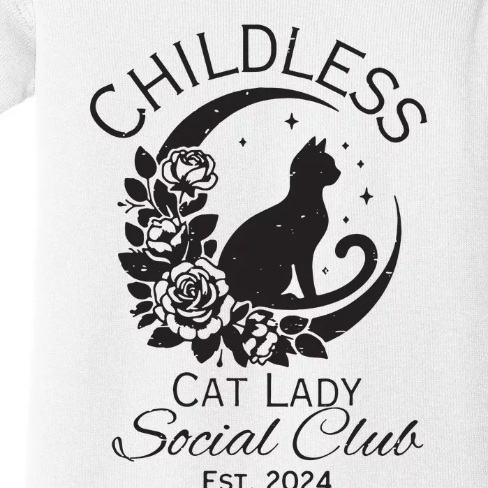 Childless Cat Lady Baby Bodysuit