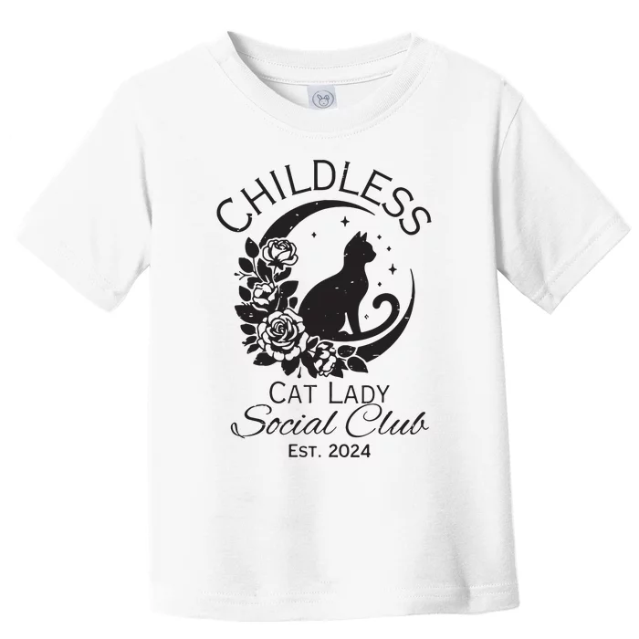 Childless Cat Lady Toddler T-Shirt