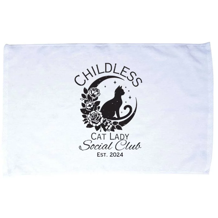 Childless Cat Lady Microfiber Hand Towel