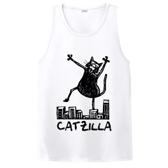 Catzilla Cat Lover Performance Tank