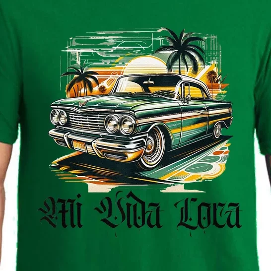 Chicano Culture Lowriders Classic Mi Vida Loca Lowrider Pajama Set