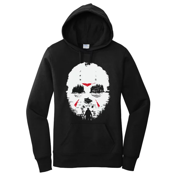 Camp Crystal Lake Friday Night Terror Women's Pullover Hoodie