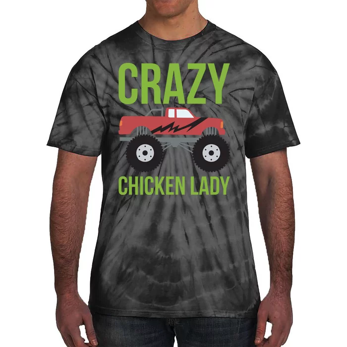 Crazy Chicken Lady Tie-Dye T-Shirt