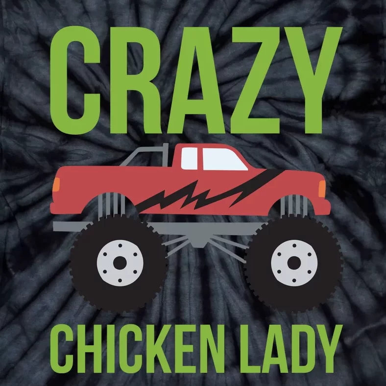 Crazy Chicken Lady Tie-Dye T-Shirt