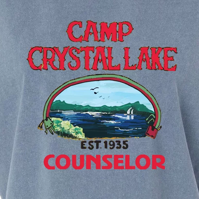 Camp Crystal Lake Garment-Dyed Women's Muscle Tee