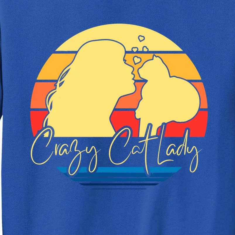 Crazy Cat Lady Gift Tall Sweatshirt