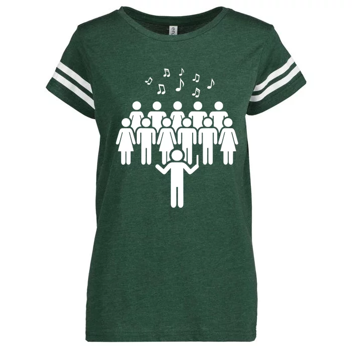 Choir Choir Lover Sing Lover Enza Ladies Jersey Football T-Shirt