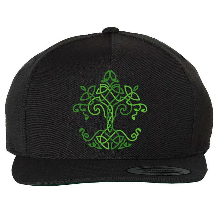 celtic Clover Leaf Party Saint Shenanigan Clover Irishman Wool Snapback Cap