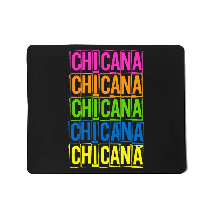 Chicana Colorful Latina Mousepad