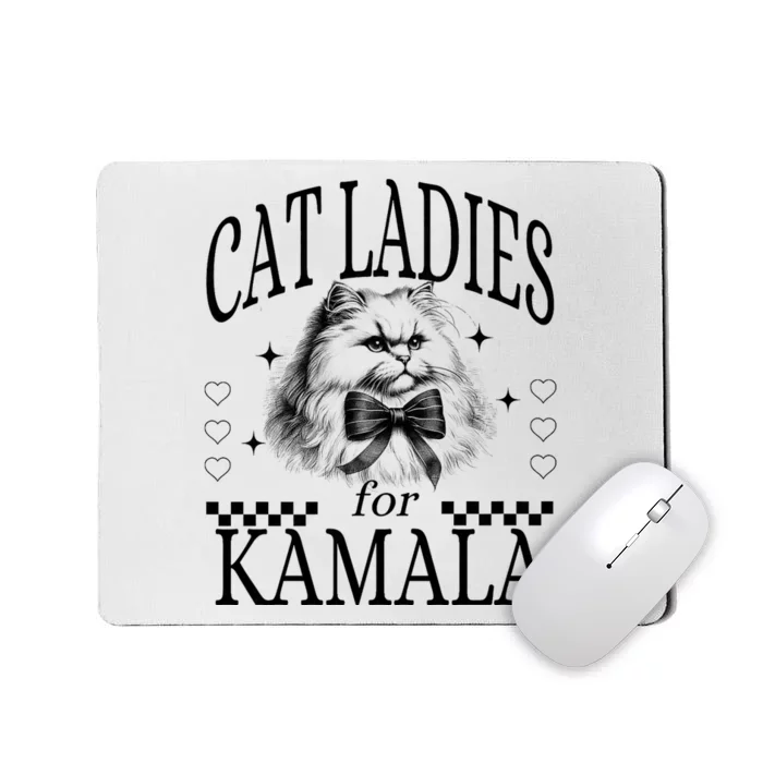 Childless Cat Lady Cat Ladies For Kamala Mousepad