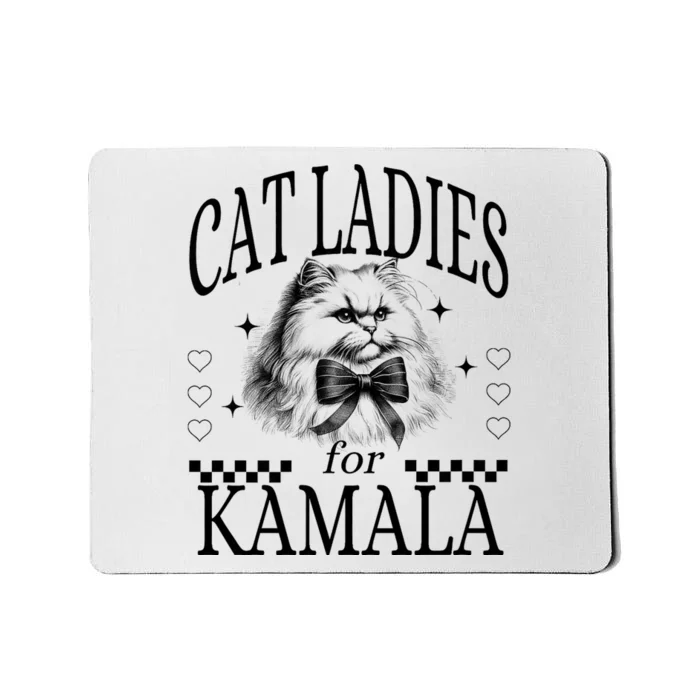 Childless Cat Lady Cat Ladies For Kamala Mousepad