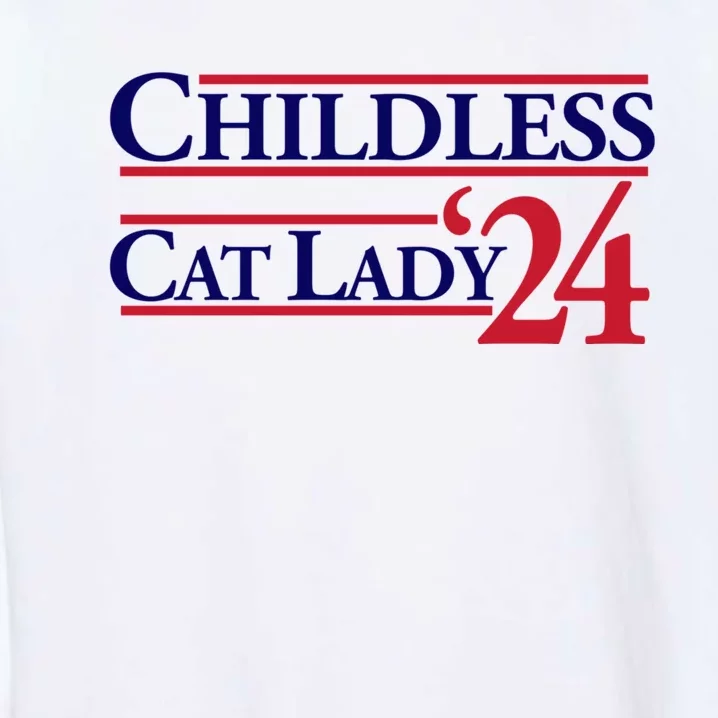 Childless Cat Lady Garment-Dyed Sweatshirt