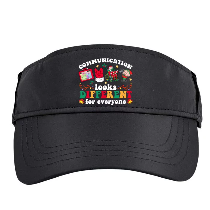 Christmas Communication Looks Different For Everyone Slp Adult Drive Performance Visor