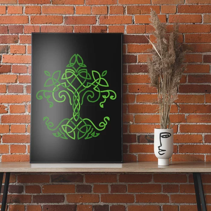 celtic Clover Leaf Party Saint Shenanigan Poster