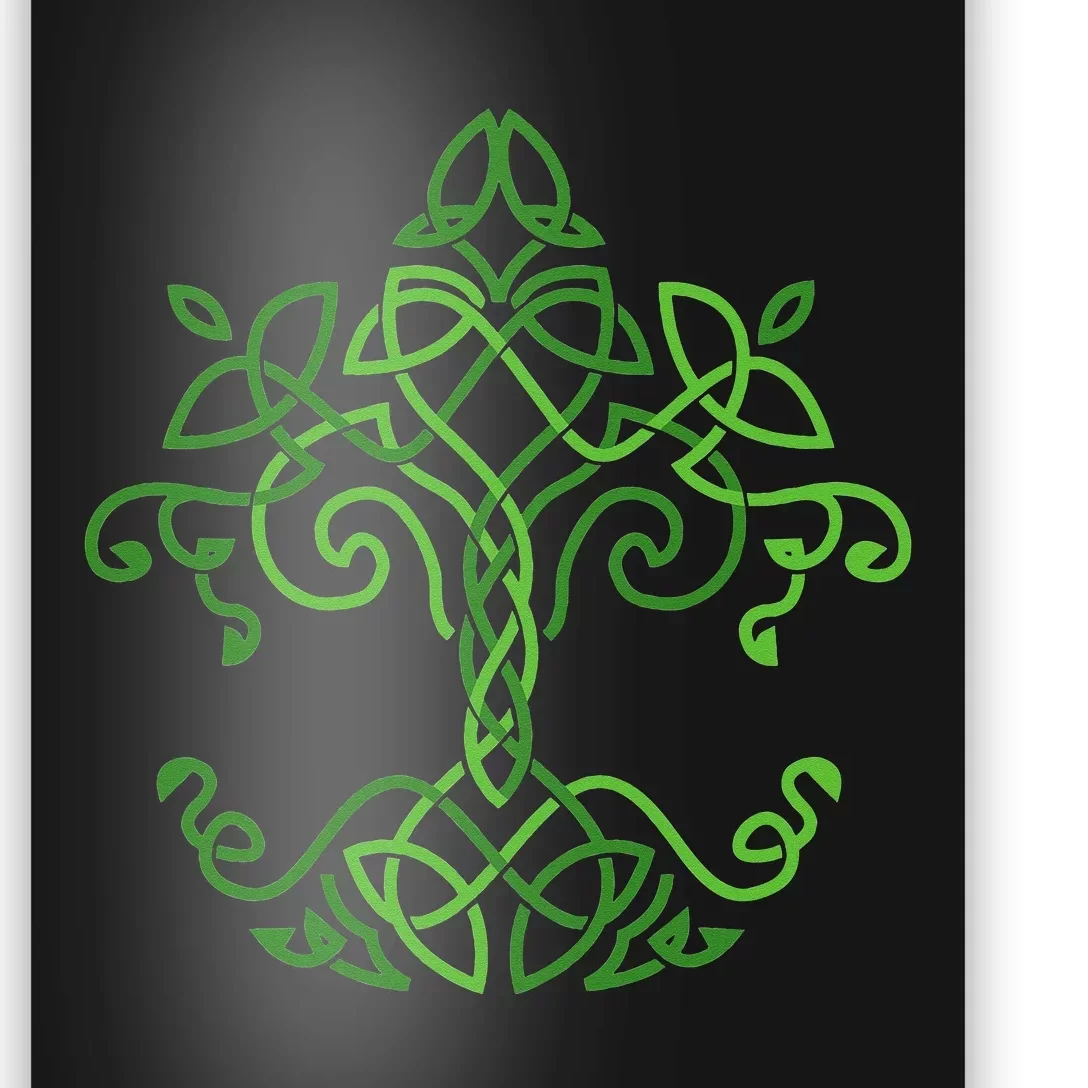 celtic Clover Leaf Party Saint Shenanigan Poster