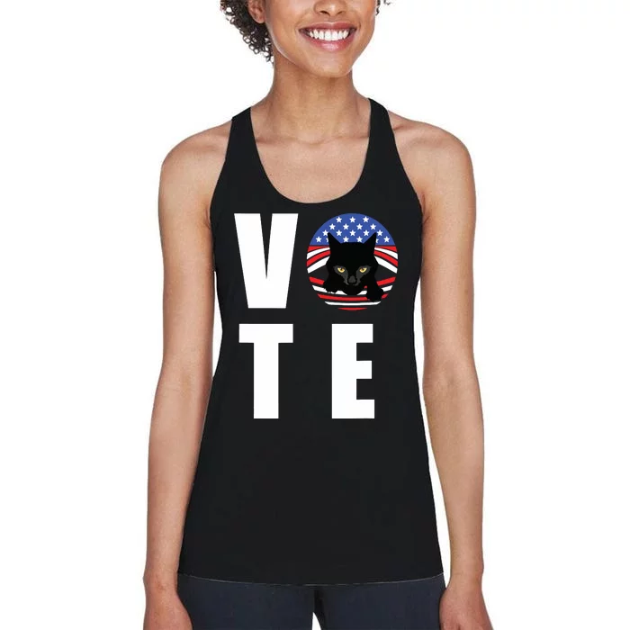 Childless Cat Ladies Vote Women's Racerback Tank