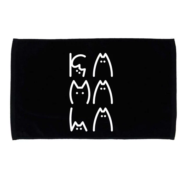 Childless Cat Ladies For Kamala Election 2024 Cat Lady Political Microfiber Hand Towel