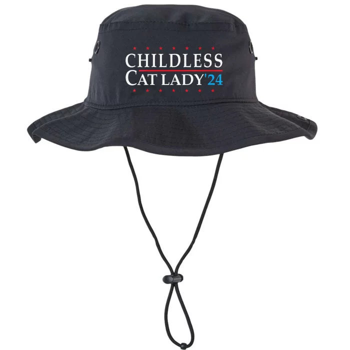 Childless Cat Lady 2024 Vote Patriotic Usa Legacy Cool Fit Booney Bucket Hat