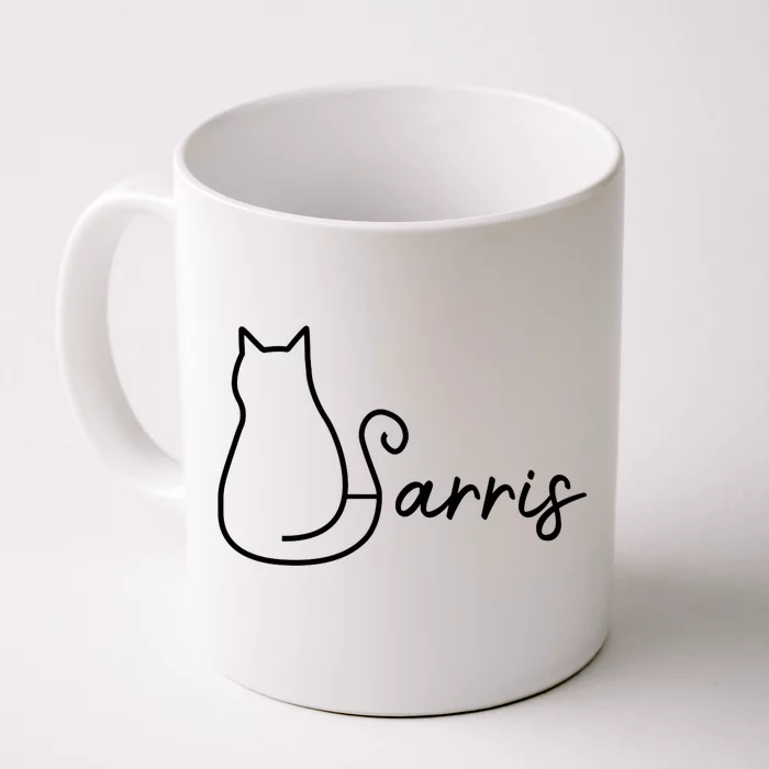 Childless Cat Lady For Kamala Harris Front & Back Coffee Mug