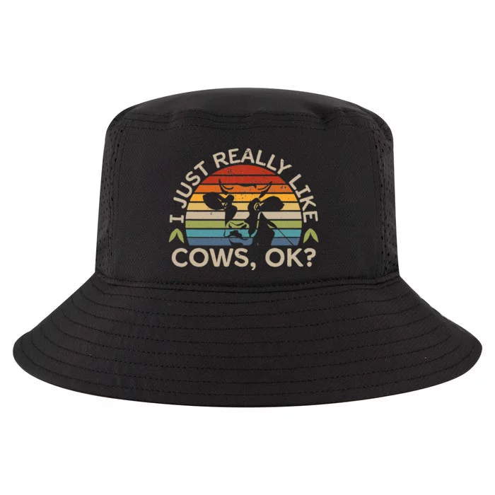 Cow  Cow Lover Gifts Cow Farmer Rancher Cool Comfort Performance Bucket Hat