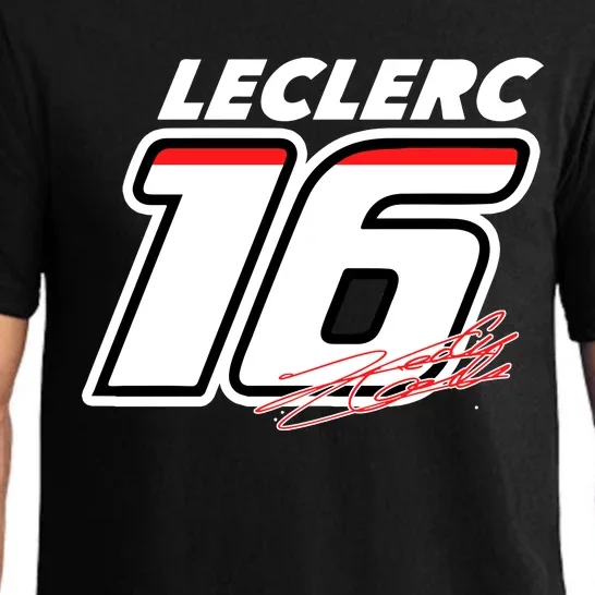 Cool Charles Leclerc 16 F1 Racing Pajama Set