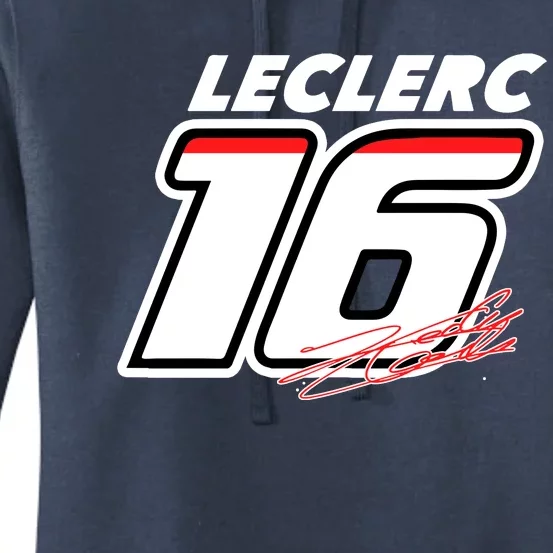 Cool Charles Leclerc 16 F1 Racing Women's Pullover Hoodie