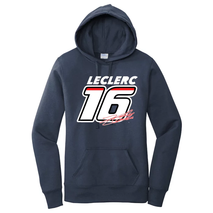 Cool Charles Leclerc 16 F1 Racing Women's Pullover Hoodie