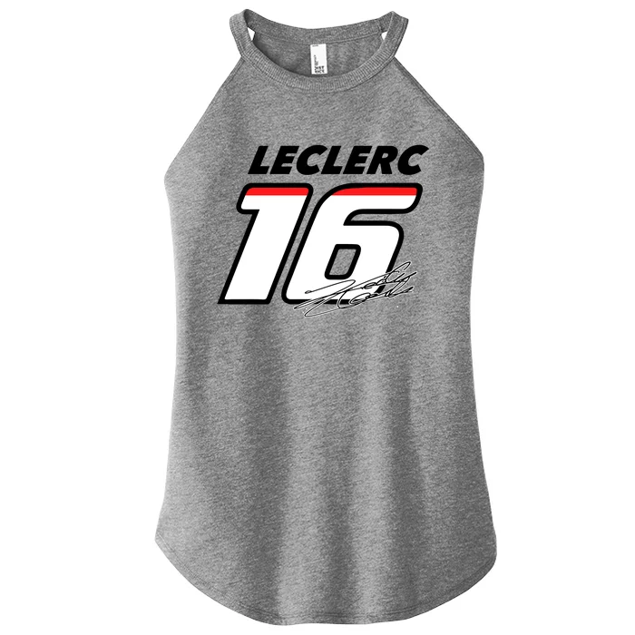 Cool Charles Leclerc 16 F1 Racing Women’s Perfect Tri Rocker Tank