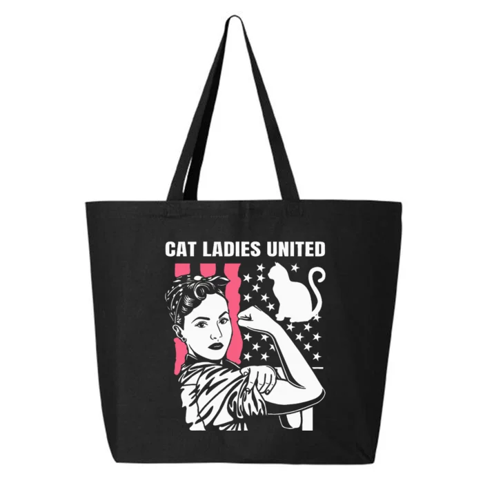 Childless Cat Lady For Cat Mom Women Cat Ladies 25L Jumbo Tote