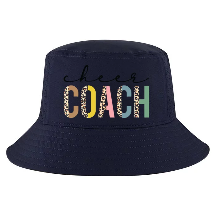 Cheer Coach Leopard Cheerleading Props Cute Cheer For Coach Cool Comfort Performance Bucket Hat