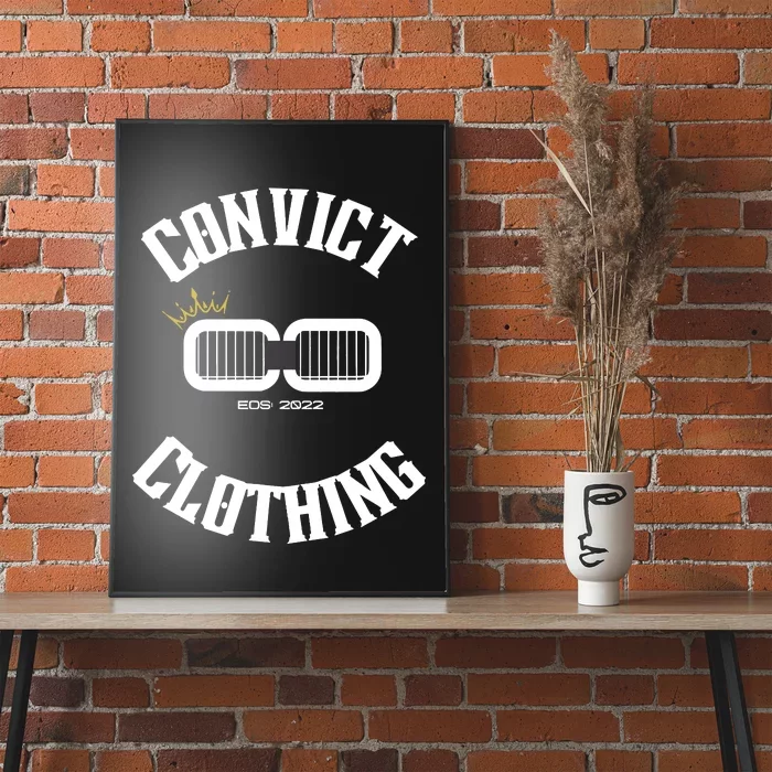 Convict Clothings Logo Eos Poster