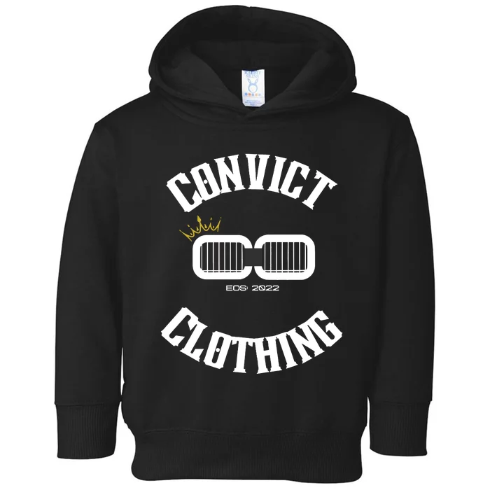 Convict Clothings Logo Eos Toddler Hoodie