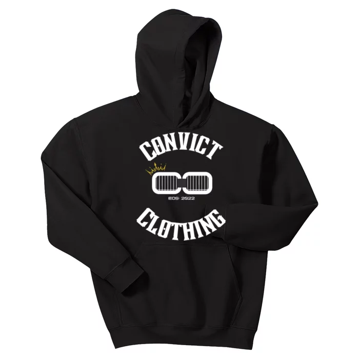 Convict Clothings Logo Eos Kids Hoodie