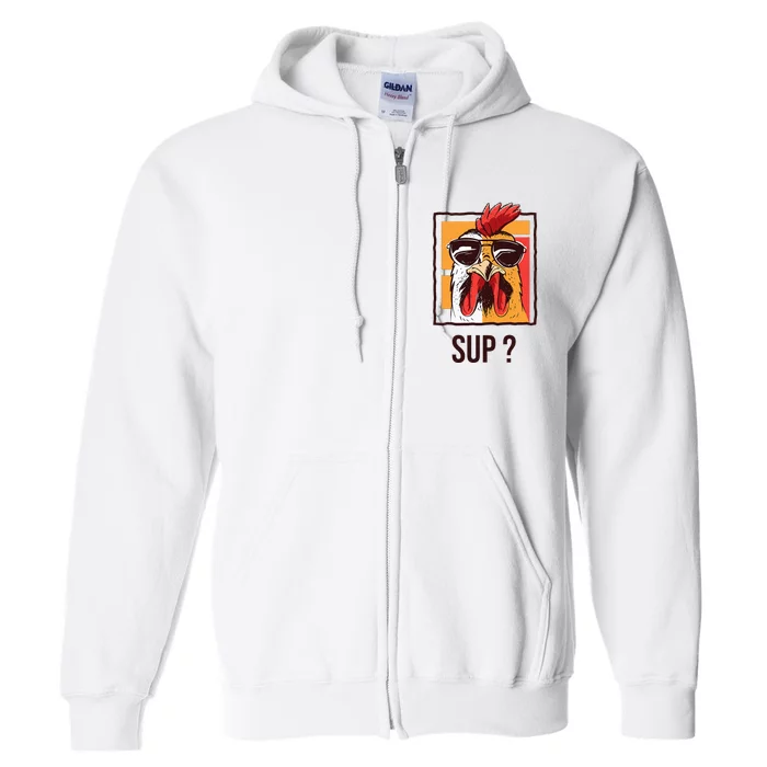 Cute Chicken Lover Gardening Farmer Henhouse Coop Chicken Full Zip Hoodie