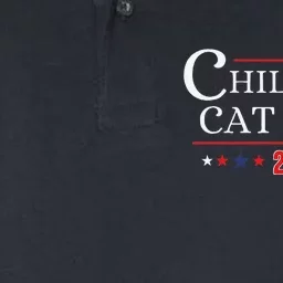 Childless Cat Lady 2024 Gift Softstyle Adult Sport Polo