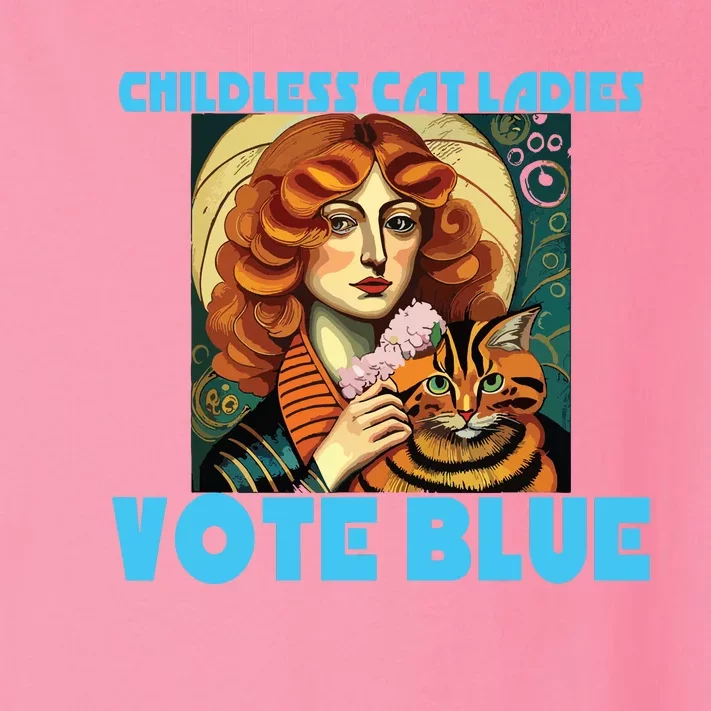 Childless Cat Ladies Vote Blue Toddler Long Sleeve Shirt