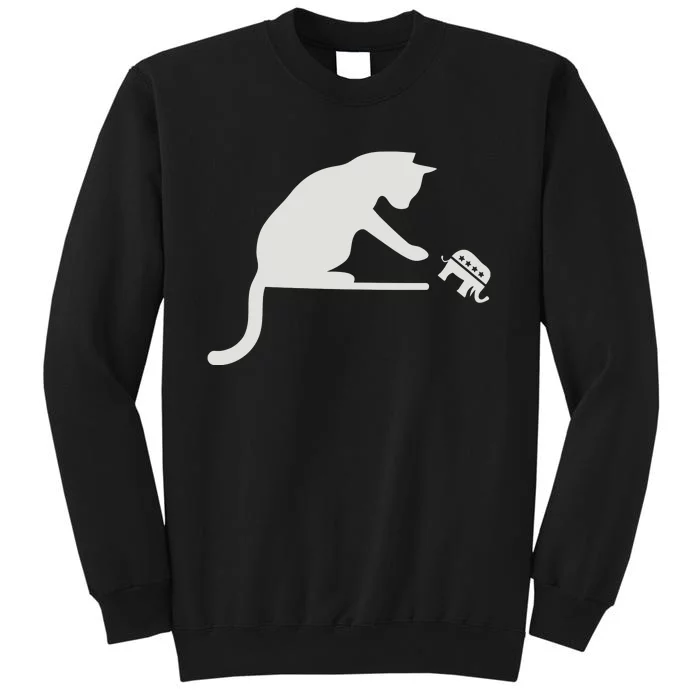 Childless Cat Lady Tall Sweatshirt