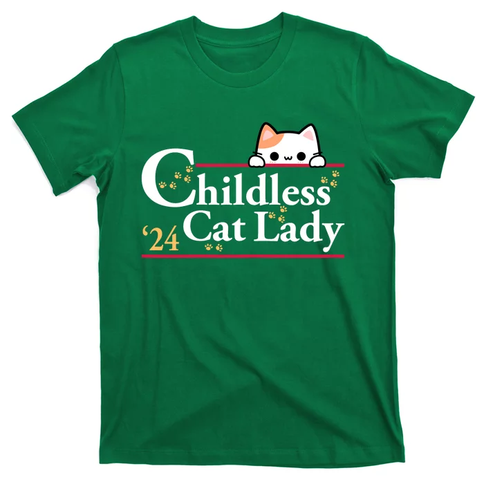 Childless Cat Lady For President T-Shirt