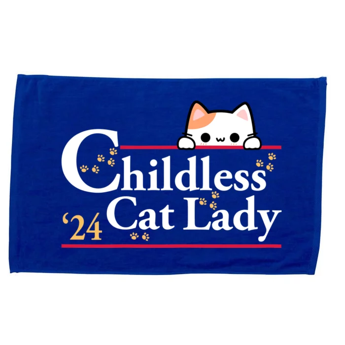 Childless Cat Lady For President Microfiber Hand Towel