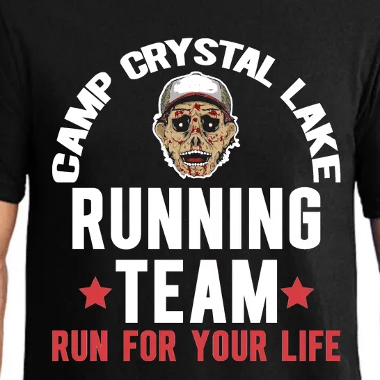 Camp Crystal Lake Running Team Graphic Pajama Set