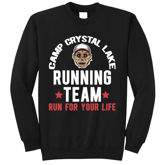 Camp Crystal Lake Running Team Graphic Tall Sweatshirt