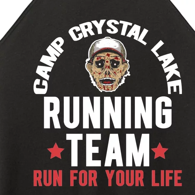 Camp Crystal Lake Running Team Graphic Women’s Perfect Tri Rocker Tank