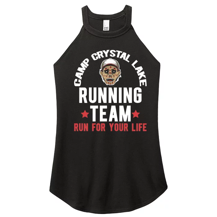 Camp Crystal Lake Running Team Graphic Women’s Perfect Tri Rocker Tank