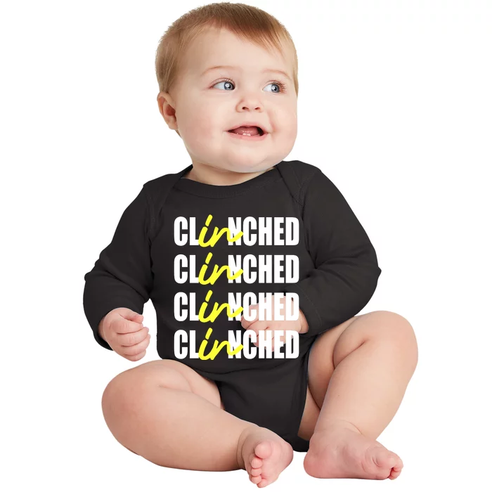 Clinched Baby Long Sleeve Bodysuit