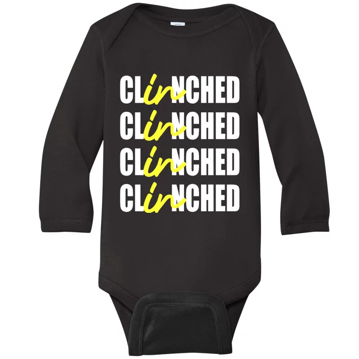 Clinched Baby Long Sleeve Bodysuit