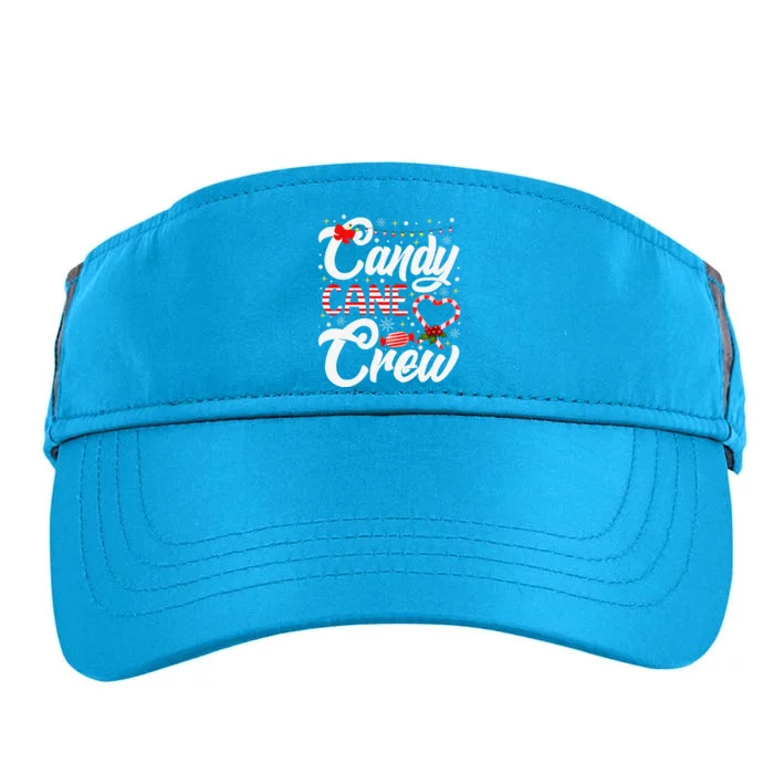 Christmas Candy Lover Funny Xmas Candy Cane Crew Adult Drive Performance Visor