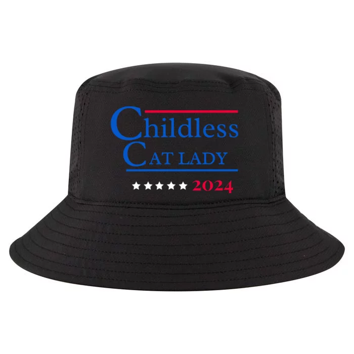 Childless Cat Lady For President Cool Comfort Performance Bucket Hat