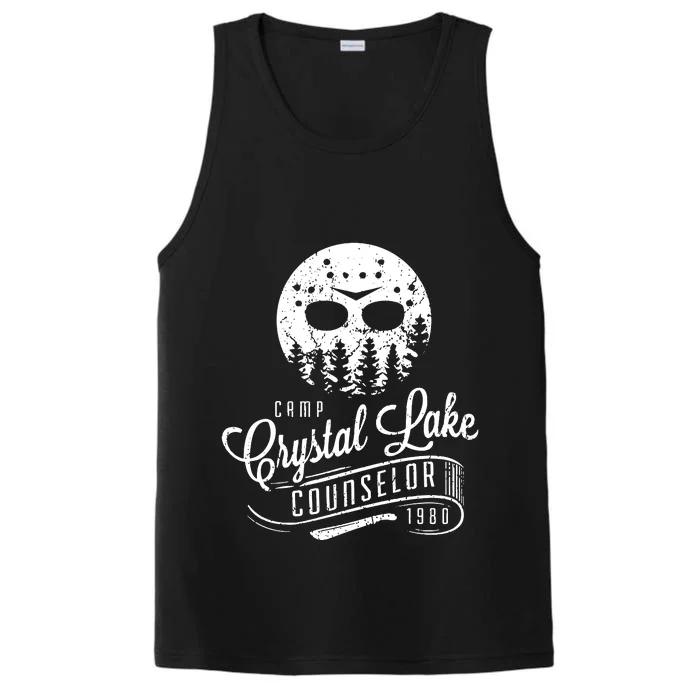 Camp Crystal Lake Counselor Performance Tank